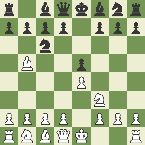 Die Spanische Partie beginnt mit den Zügen: 1. e2–e4 e7–e5 2. Sg1–f3 Sb8–c6 3. Lf1–b5 und gehört zu den Offenen Schacheröffnungen.